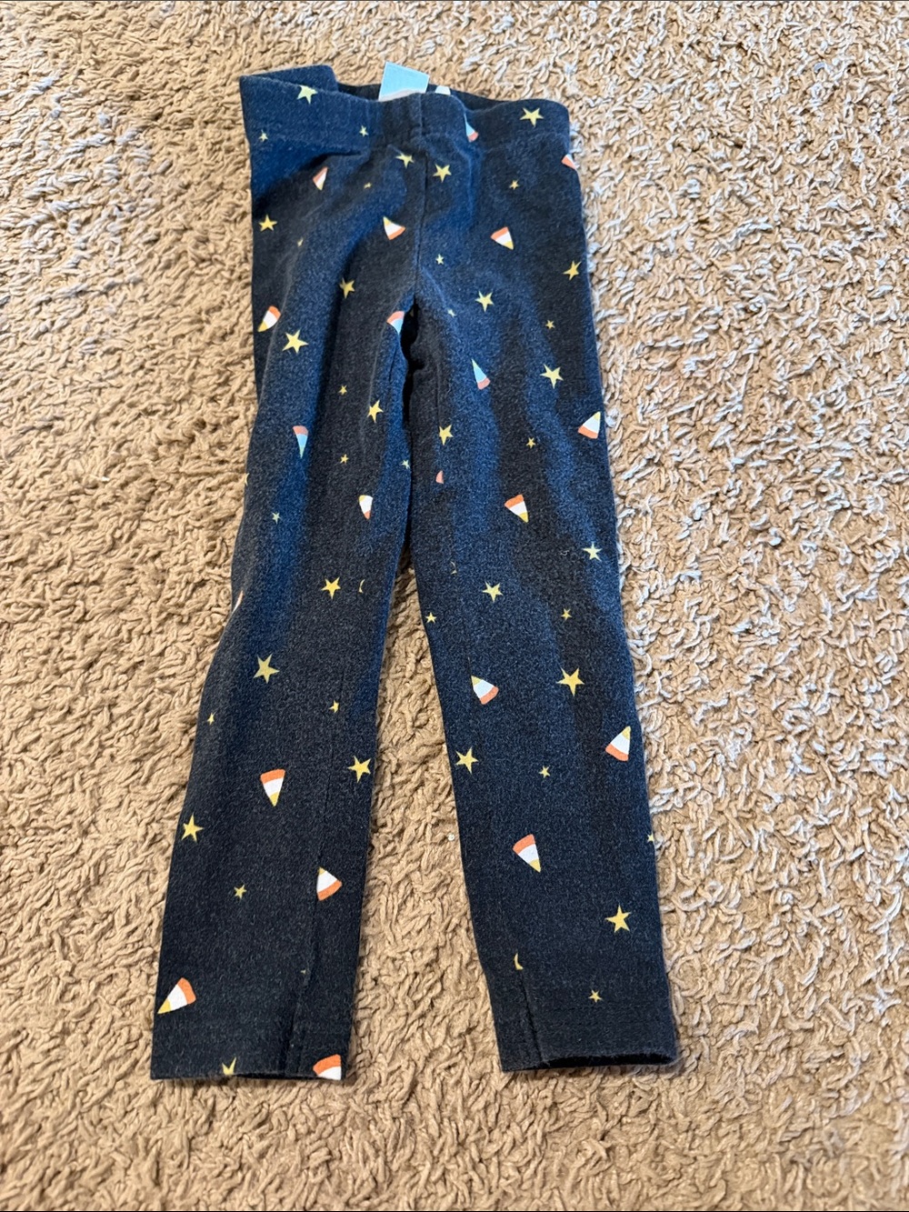 Carter’s leggings Candy Corn & Star Print